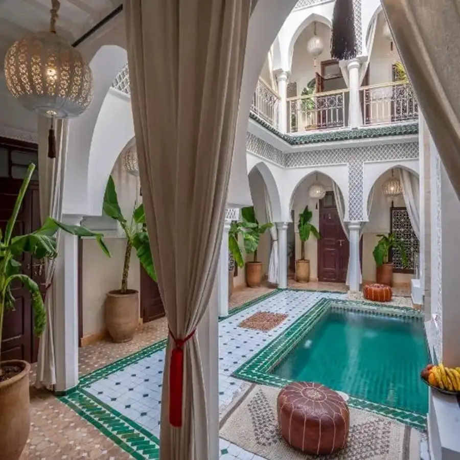 Dormir dans un riad au Maroc - hébergement traditionnel